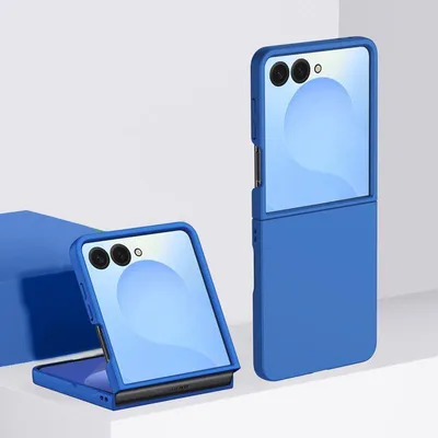 Produktbild von Mobigear Colors  Samsung Galaxy Z Flip 7 Hülle Hardcase Backcover - Blau