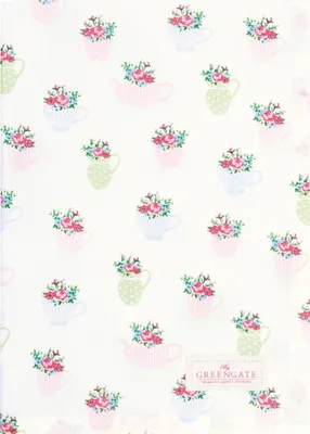 Produktbild von Greengate Annalise Geschirrtuch white 70x50cm