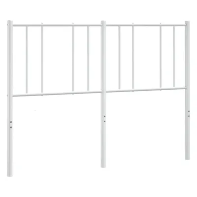 Produktbild von vidaXL Ersatz-Kopfteil Metall Weiß 160 cm