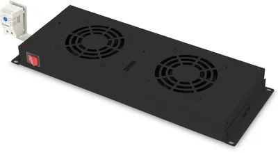 Produktbild von DIGITUS Lüftereinheit zur variablen 483 mm (19")-Installation