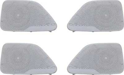 Productafbeelding van Deurpaneel-middenluidsprekerafdekking met 7 kleuren LED-verlichting, geschikt voor Mercedes S-klasse W222, modeljaren 2013-2020.