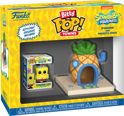 Produktbild von Spongebob and Pineapple House Bitty Pop! Town Funko