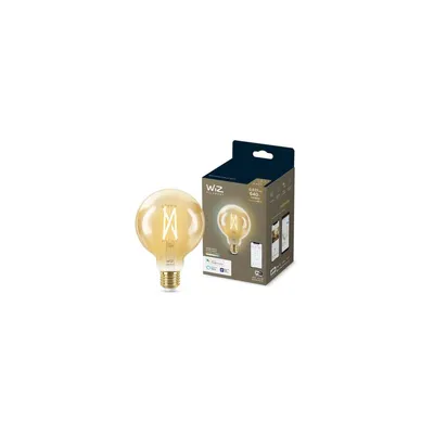 Produktbild von WiZ Filament-Lampe in Kugelform, Bernstein 50 W G95 E27