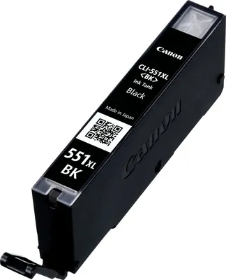 Obrázek produktu pro Canon CLI-551BK XL Tisková kazeta černá