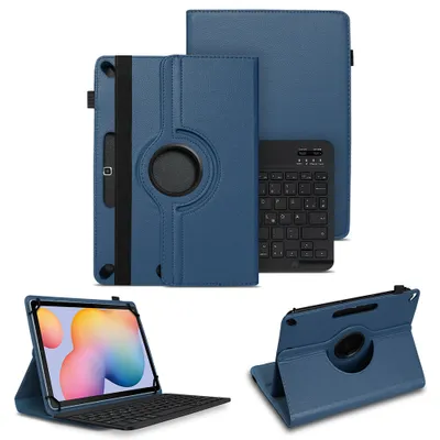 Produktbild von Tablet Schutzhülle Tastatur für Samsung Galaxy Tab S7 11" Hülle Bluetooth QWERTZFarben:Blau