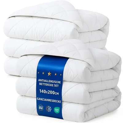 Productafbeelding van Solidchoice - Duvet zonder Dekbedovertrek 200 x 140 cm