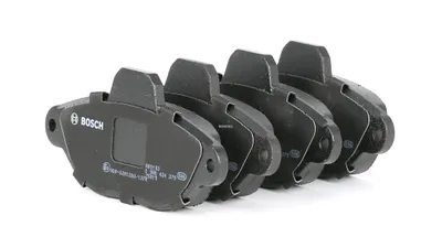 Produktbild von BOSCH Bremsbeläge Bremsklötze mit Warnkontakt 0 986 424 379