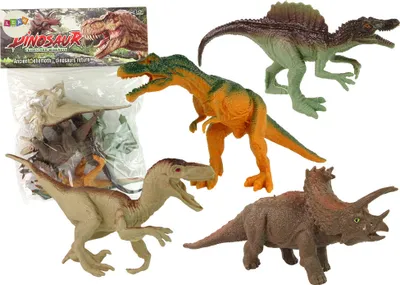 Immagine prodotto di Set di figure di animali del parco dei dinosauri 4 pezzi.