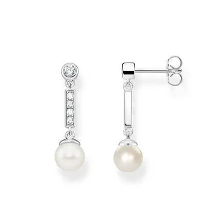 Produktbild von Thomas Sabo H2092-167-14 Ohrringe Damen Perlen-Ohrringe Sterling-Silber