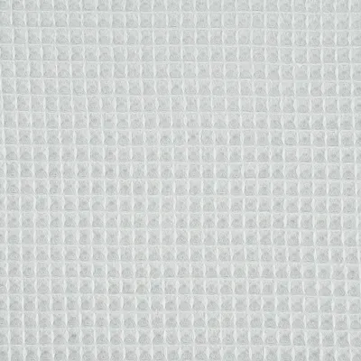 Produktbild von Bekleidungsstoff Meterware Waffelpique Baumwolle uni rauchmint 1,45m