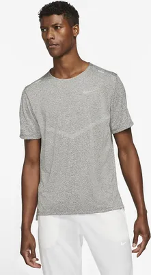 Produktbild von Nike M Nk Df Rise 365 Ss Smoke Grey/Htr/Reflective S