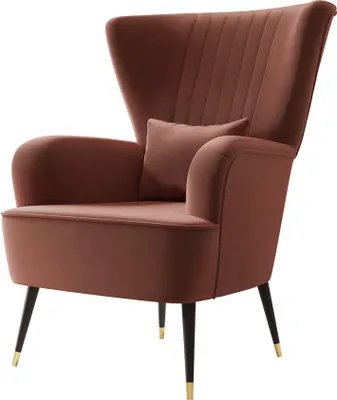 Produktbild von MIRJAN24 Sessel Manidi, Relaxsessel, Elegant Armsessel, Fernsehsessel,  Sitzmöbel (Farbe: Magic Velvet 2258)