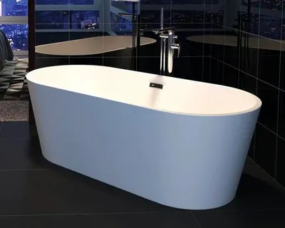 Obrázek produktu pro Oválná vana Jungborn 58 x 80 x 169 cm bílá RY512-17080