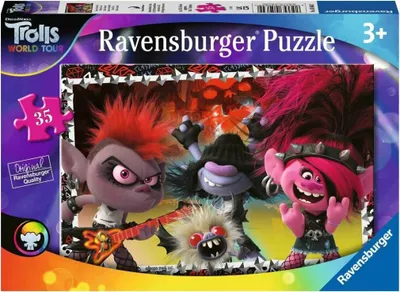 Obrázok produktu pre RAVENSBURGER Trolls World Tour Puzzle 35 dielikov