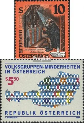 Produktbild von Briefmarken Österreich 1993 Mi 2134,2135 (kompl.Ausgaben) postfrisch Freimarken