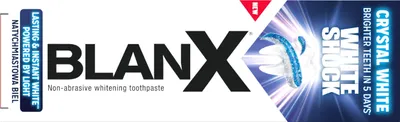 Produktbild von BLANX White Shock Zahnpasta - Sofortige Aufhellung 75 ml