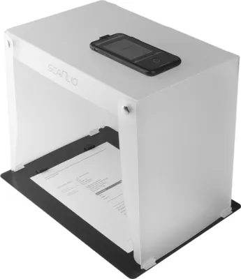 Obrázok produktu pre SCANLIO Pro Scanbox, skladací držiak skenera mobilného telefónu