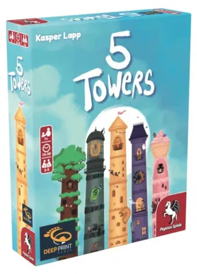 Produktbild von 5 Towers Board Game ENG