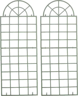 Produktbild von 2er Set Rankgitter HLO-CP4  antik-grün