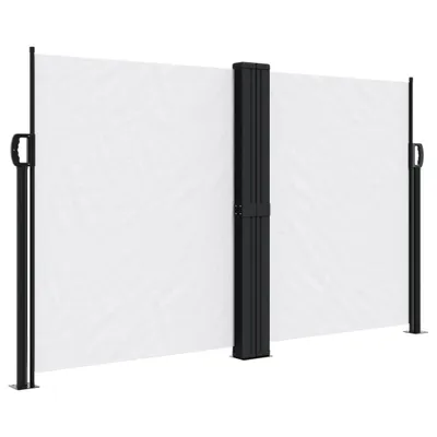 Produktbild von vidaXL Seitenmarkise Ausziehbar Weiß 140x1000 cm