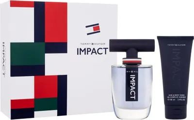 Produktbild von Tommy Hilfiger Impact EDT 100 ml + EDT MINI 4 ml + SG für Haut und Haar 100 ml (man)