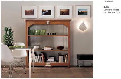 Produktbild von Klassische Schrank Bücherschrank Bücherregal Vitrine Vitrinenschrank Glasschrank