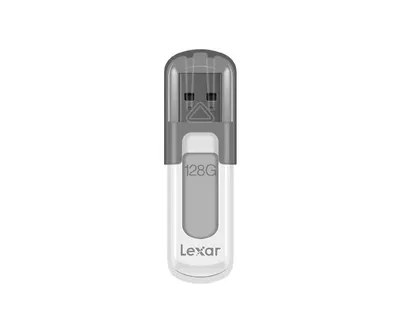 Zdjęcie produktu dla Lexar | Pendrive | JumpDrive V100 | 128 GB | USB 3.0 | Szary