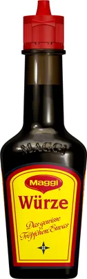 Produktbild von Maggi Würze Tischflasche verfeinert Suppen Salate und Soßen 125g