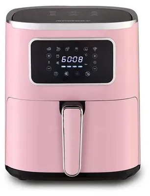 Produktbild von Heinrich''s HFR 8216 Heißluftfritteuse 5 0 l 1450 W Rosa