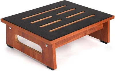 Immagine prodotto di Ausilio per alzarsi in legno antiscivolo per adulti, in noce