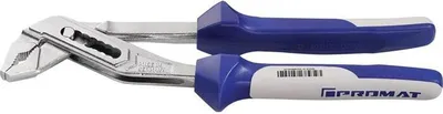 Produktbild von Wasserpumpenzange Lnge 250 mm Spannweite 6-44 mm verchromt Mehrkomponenten-Hllen