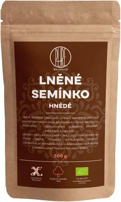 Obrázok produktu pre Ľanové semienko (hnedé), 500 g
