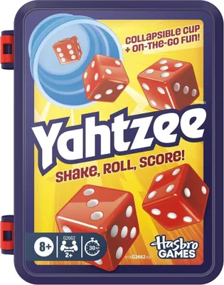 Produktbild von Hasbro Würfelspiel Yahtzee - klassisches Familienspiel für Spaß