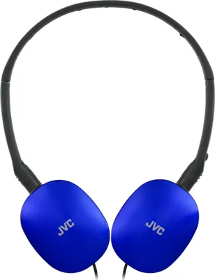 Image de Casque audio filaire JVC HA-S160M-AU, arceau, appels/musique, bleu