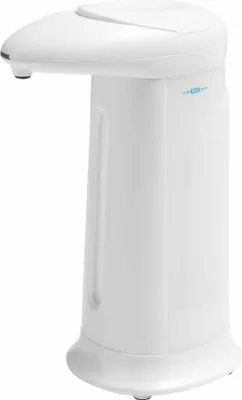 Image de Distributeur de savon sans contact, 350ml, 83x196x135mm, ABS/blanc