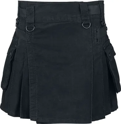 Produktbild von Forplay Kurzer Rock Damen Kilt schwarz L