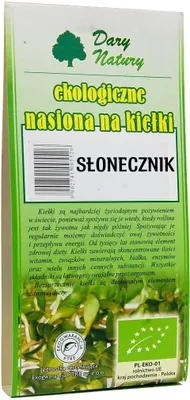Productafbeelding van zonnebloempitten voor kiemen, 50 g - GESCHENKEN VAN DE NATUUR