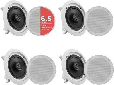 Obrázok produktu pre Pyle PDICBT266, 60 - 20000 Hz, 8 ohm, Čierna, Biela