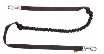 Obrázek produktu pro Obojok pro psa Dingo s tlumičem nárazů, černý, délka 170 cm