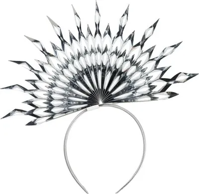 Produktbild von Schneeflocken-Stirnband, 30 x 28 cm, silber