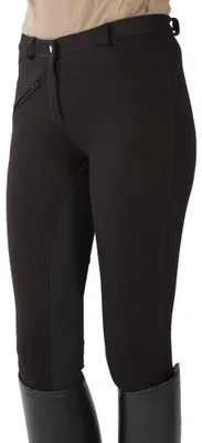 Obrázok produktu pre PFIFF Unisex detské jazdecké nohavice 743687, celokožené, čierna, veľkosť 152 EU