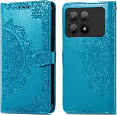 Produktbild von imoshion Mandala Klapphülle Xiaomi Poco X6 Pro - Türkis