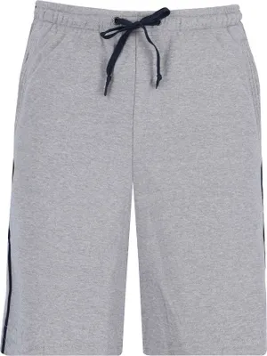 Produktbild von hajo Herren Sweatshorts - Klima-Komfort, Bermuda, Baumwolle-Mix, uni Grau M