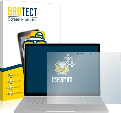 Produktbild von BROTECT Schutzfolie für Microsoft Surface Book 2 15" Displayschutz Displayschutzfolie Folie Matt Entspiegelungsfolie