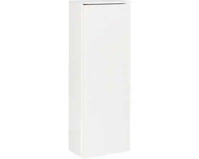 Zdjęcie produktu dla Szafka FACKELMANN MIDI / Szafka łazienkowa z systemem cichego domykania / Wymiary (szer. x wys. x gł.): ok. 40,5 x 115 x 26 cm / Szafka łazienkowa z 5 relingami w drzwiach / Zawias drzwi prawy / Korpus: biały
