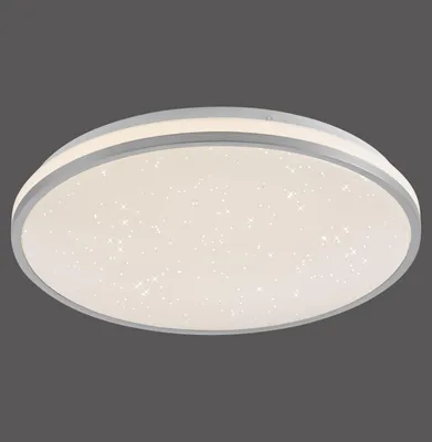Produktbild von JUST LIGHT KYLE LED Deckenleuchte Warmweiss Dimmbar 19,5W silber 14294-21