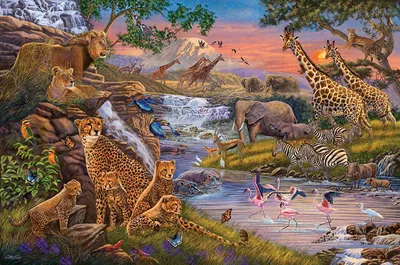 Immagine prodotto di RAVENSBURGER Puzzle del Regno Animale 3000 pezzi