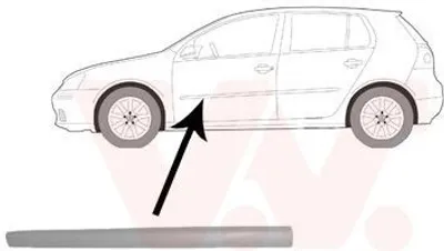 Image de VAN Wezel | Baguette décorative/de protection, porte (5894423)