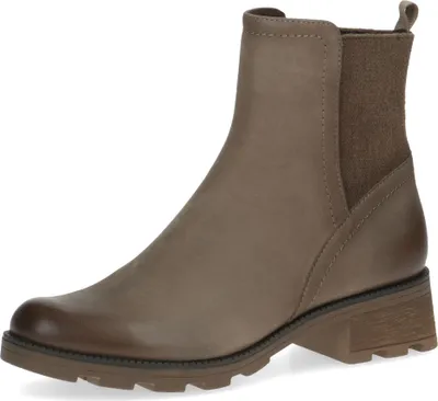Produktbild von Caprice Damen Stiefelette Trend Stretch Reißverschluss Profilsohle 9-25227-41, Größe:40 EU, Farbe:Braun