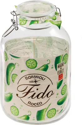 Produktbild von DOSEN-ZENTRALE Drahtbügelgläser Fido 4880ml 6 Stück Verkaufseinheit 121290 4332539694983